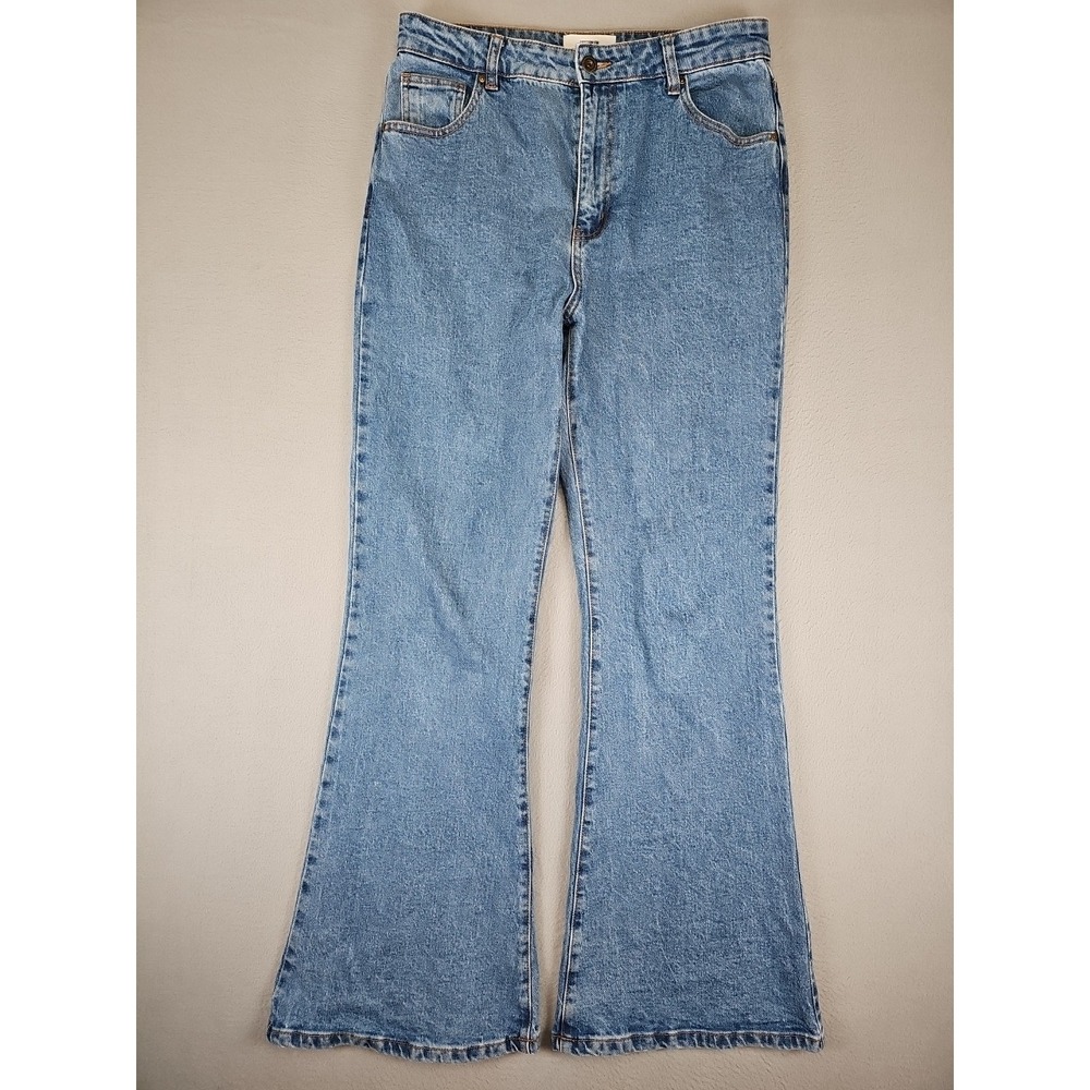 COTTON ON Original Flare Jean Women's Size 10 31x31 High Rise‎ Stretch Y2K BOHO